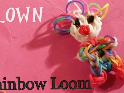 Rainbow Loom Nederlands Clown Hangertje Nederlandse Diy regenboog loom