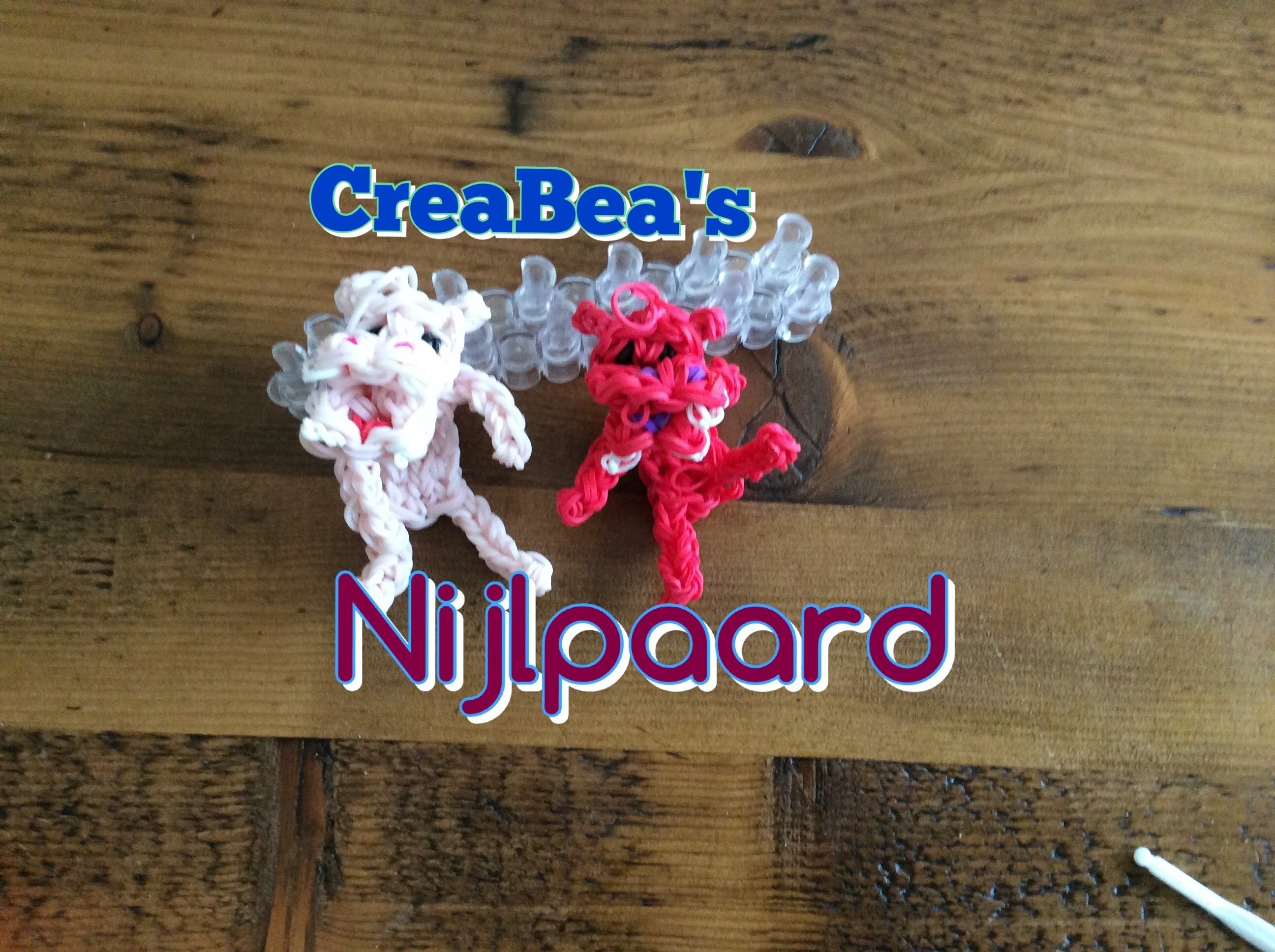 Rainbow loom Nederlands ❤️ nijlpaard (original design)