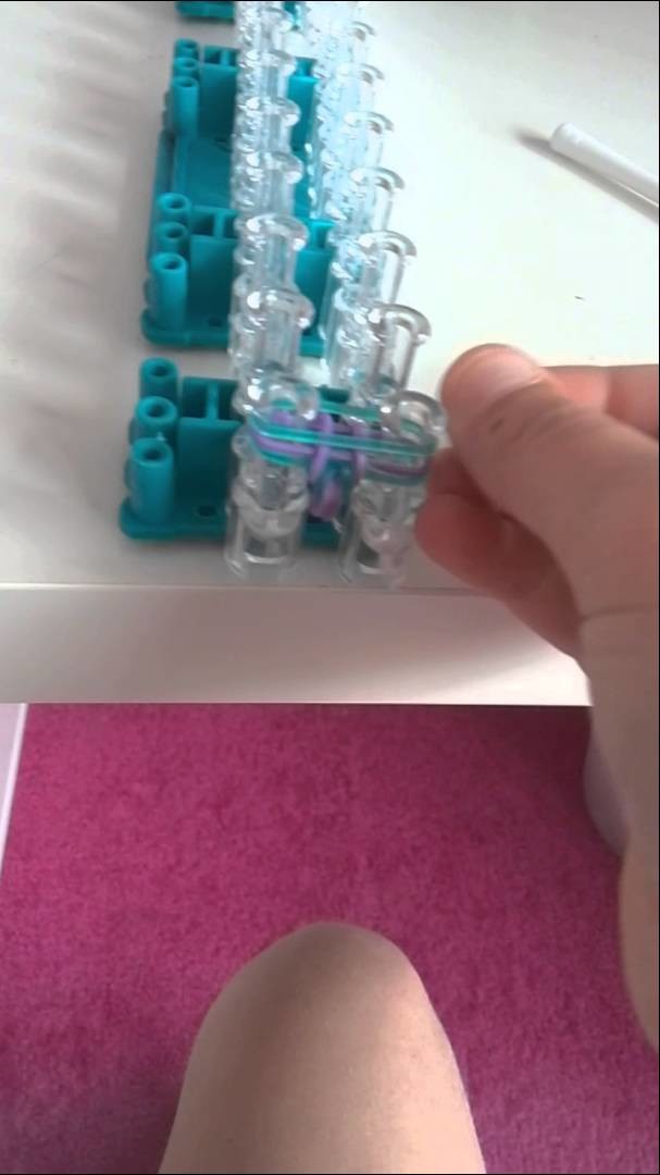 Rainbow loom vissengraat nederlandse uitleg.