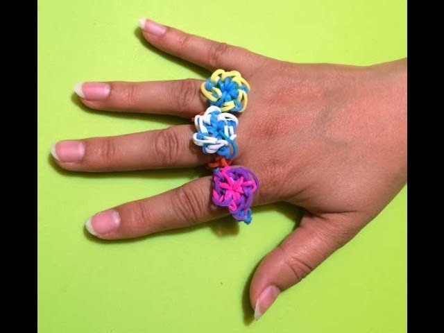 Hoe maak je een ring met Rainbow Loom bandjes en een haakpen? Leer het met Juf Jannie!