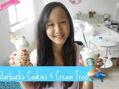 DIY Starbucks Cookies & Cream Frap ☀ #ValsSummerParadise
