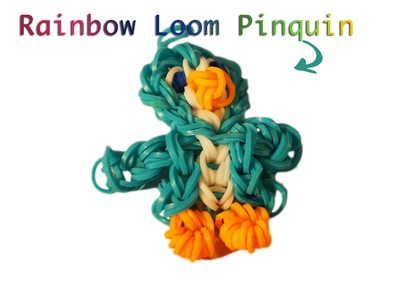 Instructie video Rainbow Loom Pinquin Nederlands Deel 1