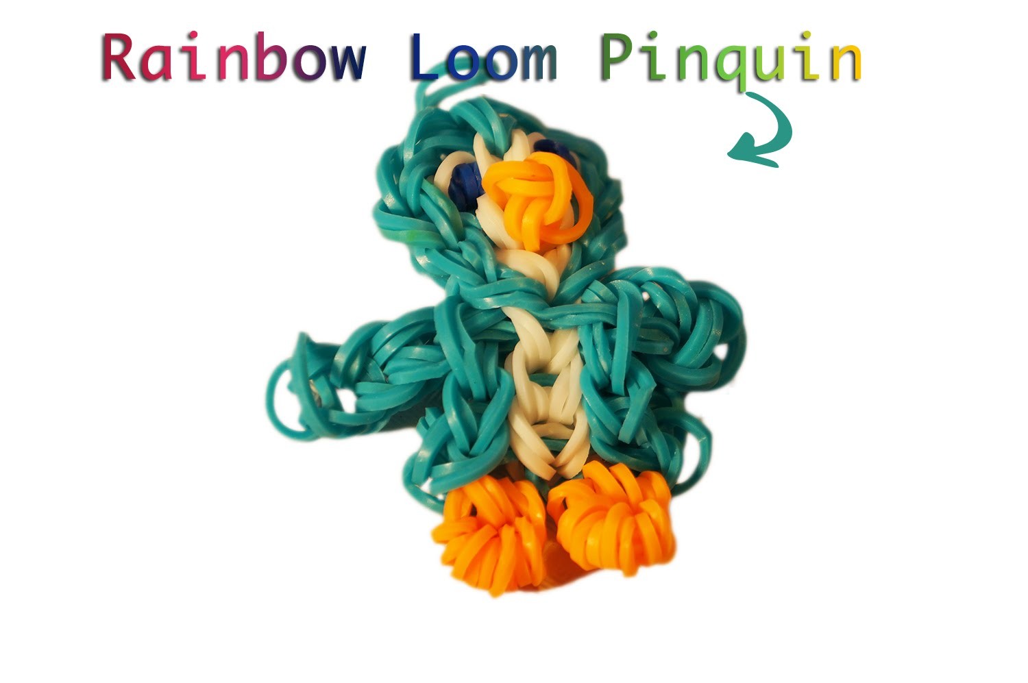 Instructie video Rainbow Loom Pinquin Nederlands Deel 1