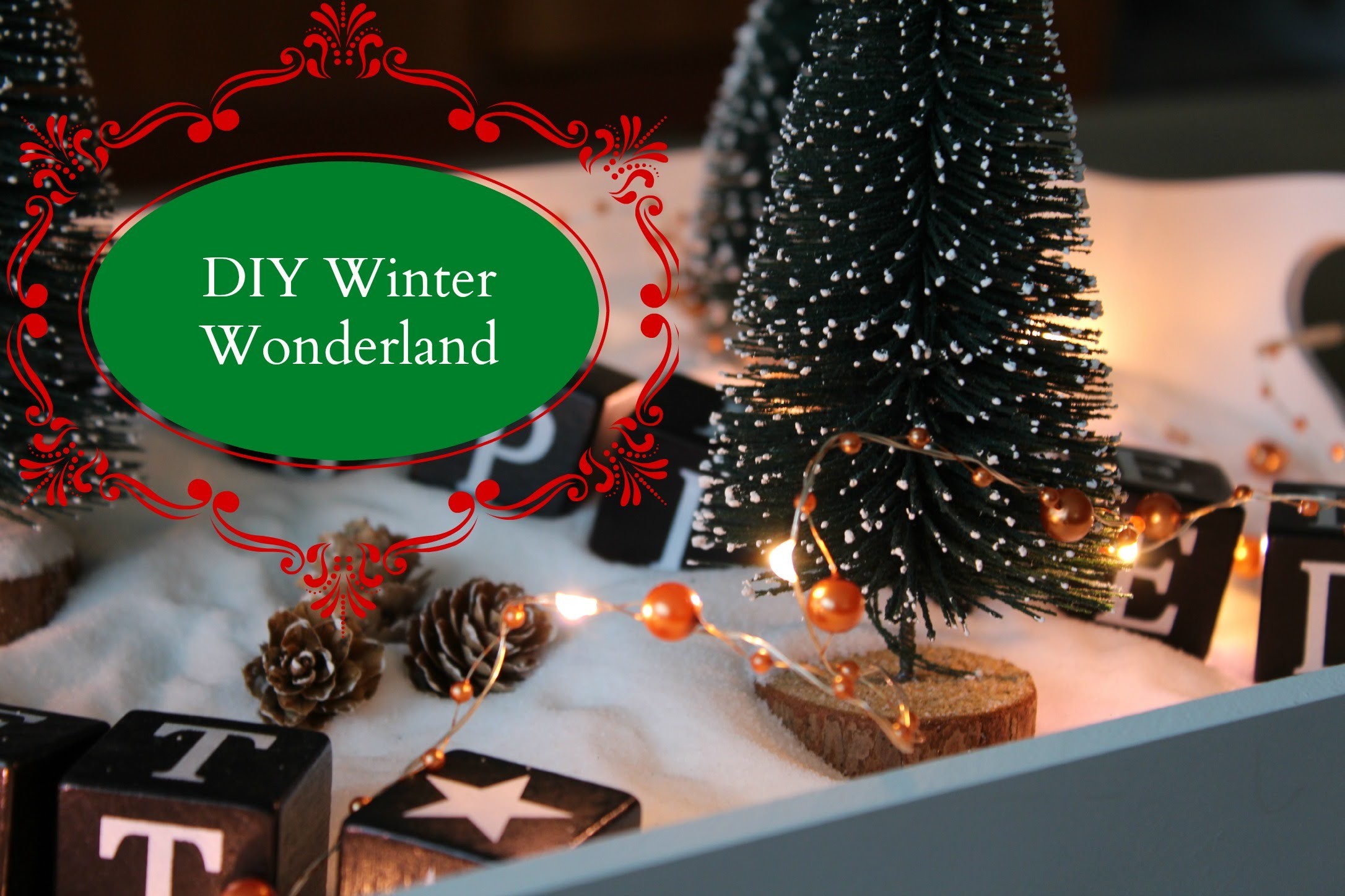 VLOG DIY Winter Wonderland