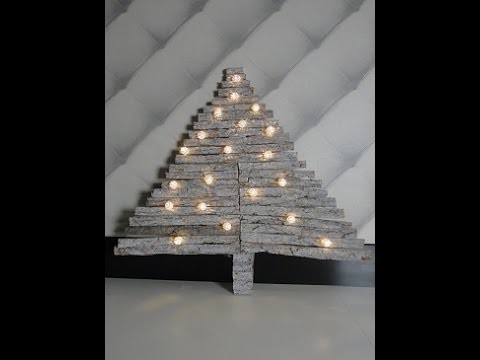 DIY Kerstboom van hout - DIY Christmas Tree