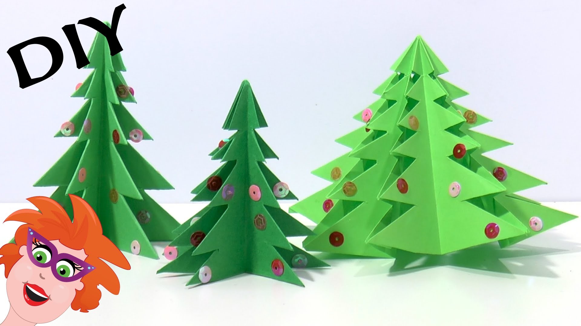 DIY Origami kerstboom vouwen