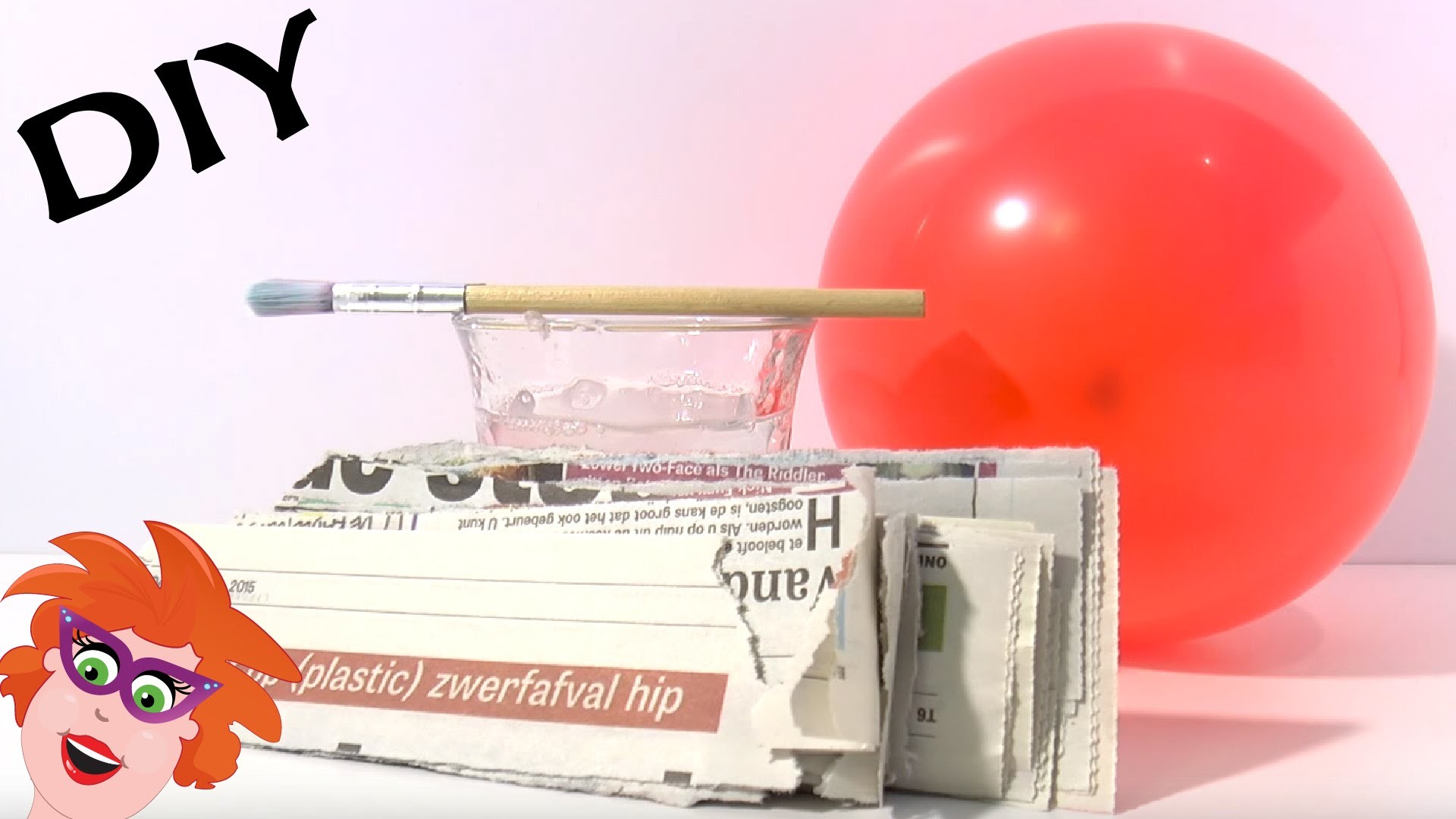 Paper mache balloon - papier mache ballon