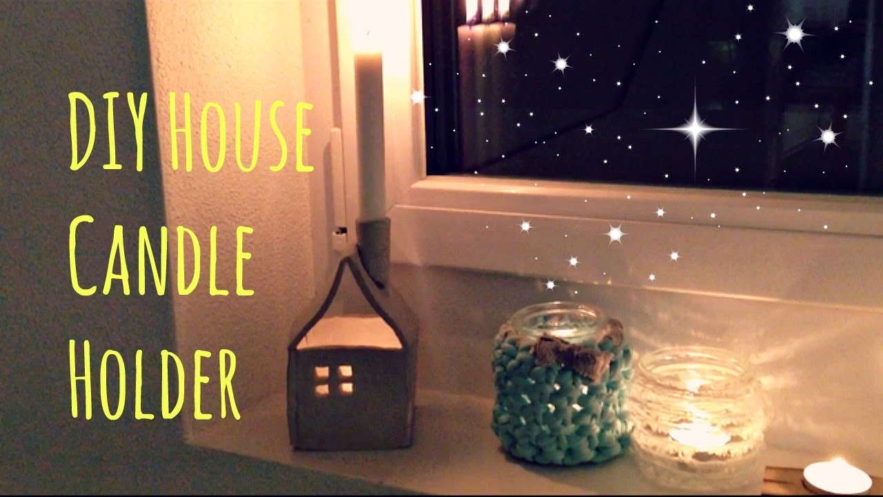 DIY | House Candle Holder