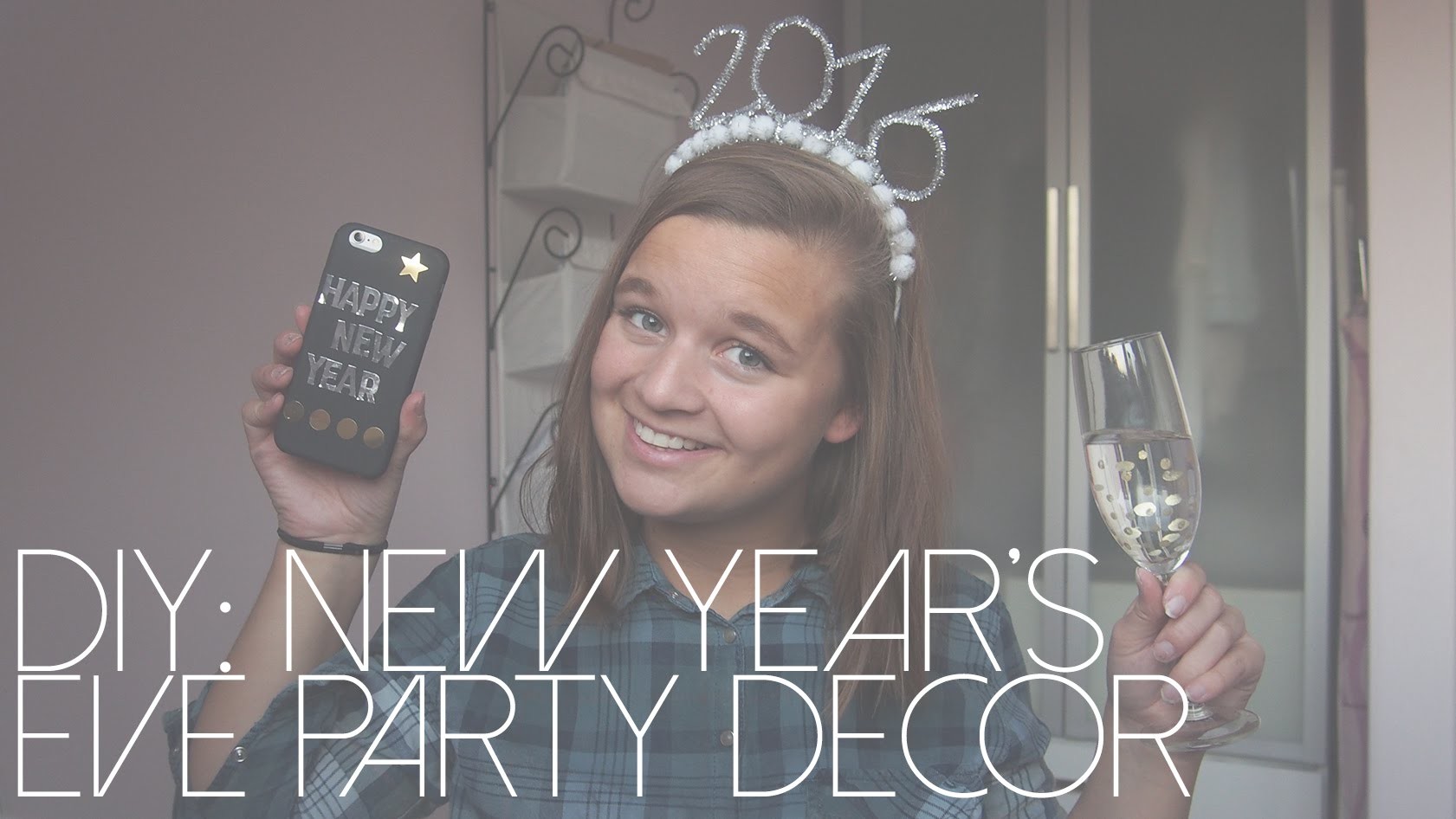 DIY: NEW YEAR'S EVE PARTY DECOR