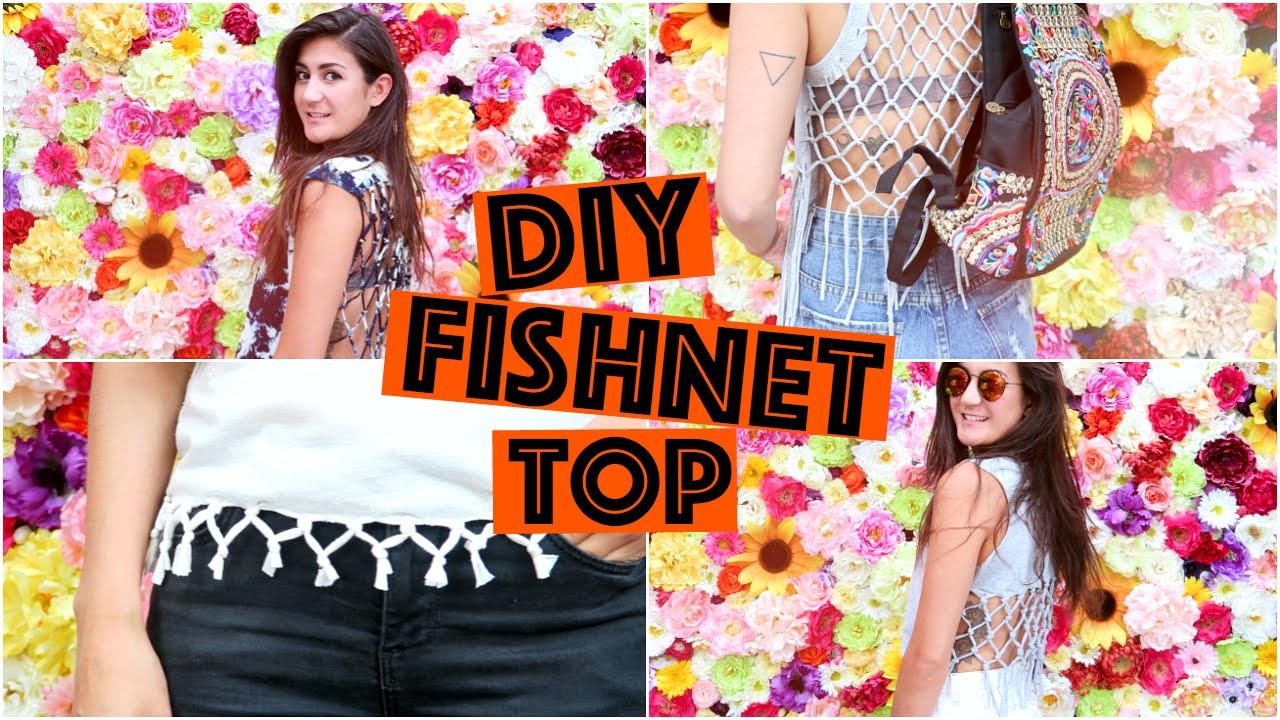 DIY Fishnet top - makkelijk & budgetproof!