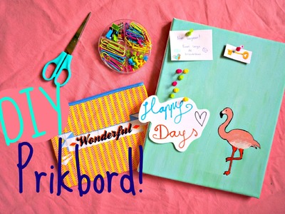 DIY - Flamingo Prikbord!