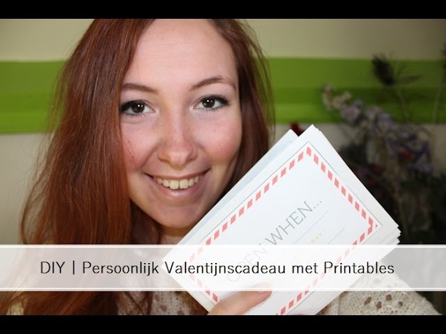 DIY - Persoonlijk Valentijnscadeau met Printables | Ordinary Odd