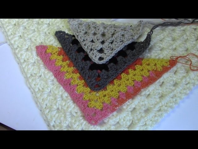 Haken - tutorial: granny omslagdoek