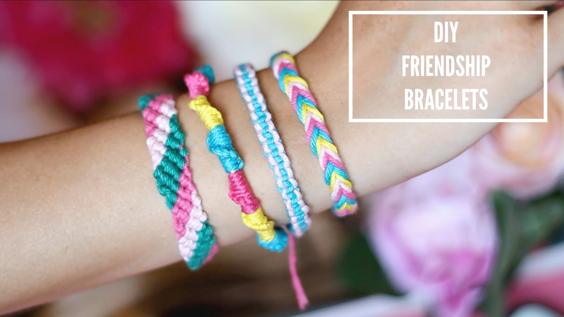DIY Easy Friendship Bracelets