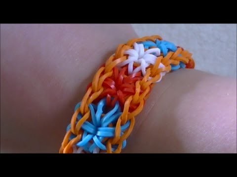 Tutorial Starburst Loom Bracelet. Nederlands, Dutch