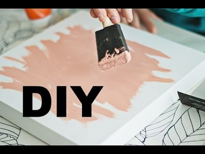 DIY schilderij maken || tutorial by sarah
