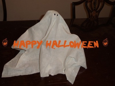 Halloween zwevend spookje, tutorial