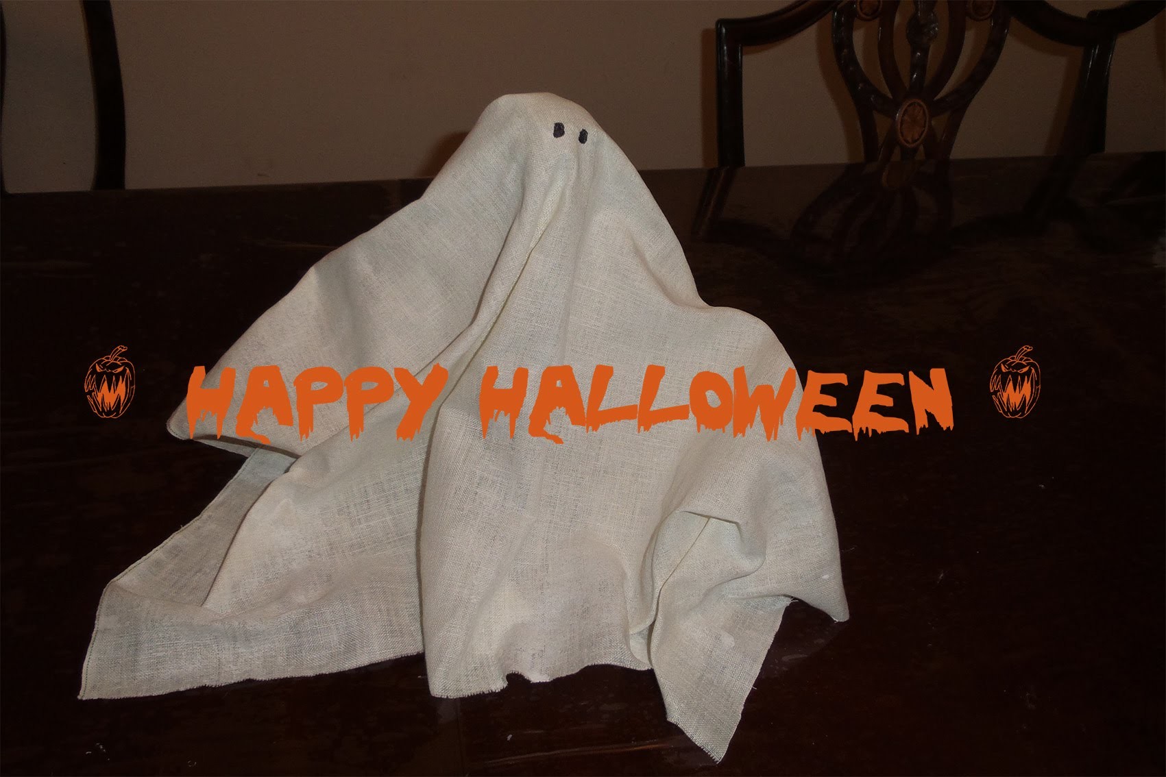 Halloween zwevend spookje, tutorial