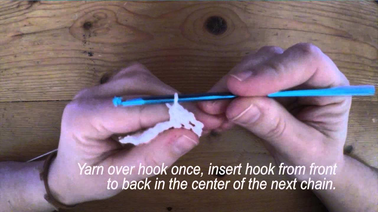 Les 5 - Leren haken, Half stokje (half double crochet)