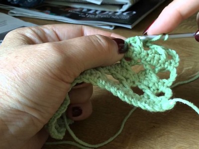 Voor de FB-groep Crochet Along Hard Style: de 'kruissteek'.