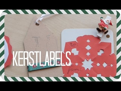 DIY Kerstlabels - ☆Kerstspecials☆