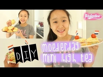 DIY Moederdag mini high tea