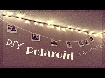 DIY Polaroid Hanger | The Make-up Guide