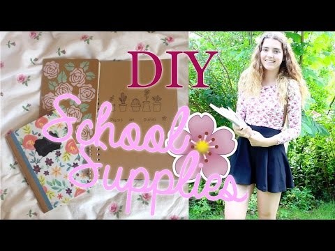 Back To School: DIY School Supplies 3x schriften | afashionwayoflife