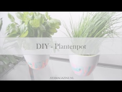 DIY | Bloempot