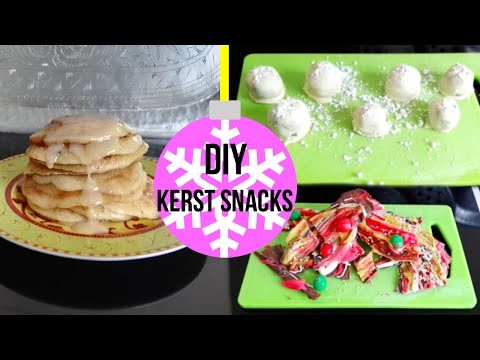 DIY kerst.feestdagen snacks
