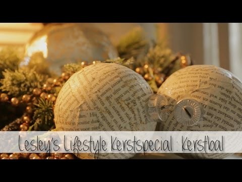 DIY Kerstballen II Kerstspecial Lesley's Lifestyle