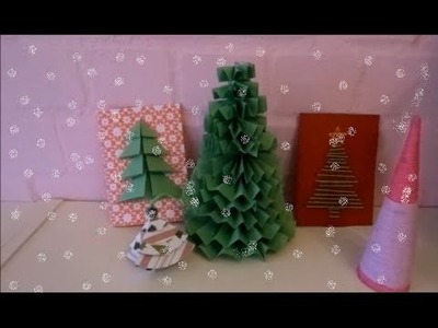 Diy,kerstboompjes