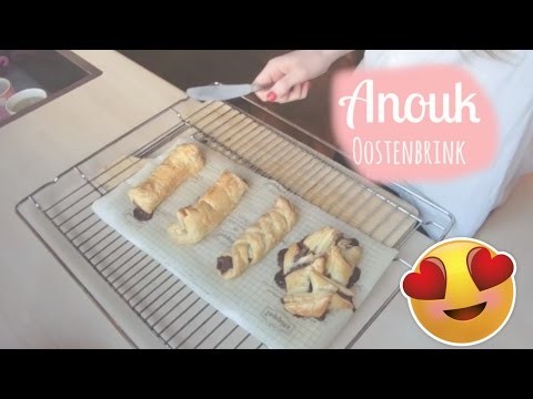 DIY Chocolade broodjes maken! - Anouk Oostenbrink
