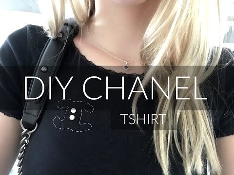Chanel shirt DIY