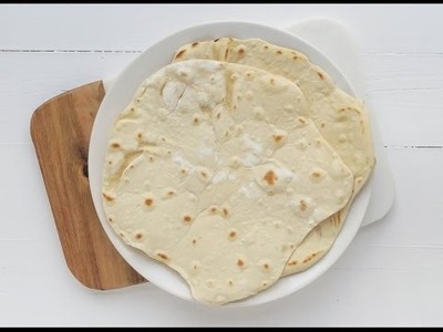 DIY tortilla wraps van speltbloem