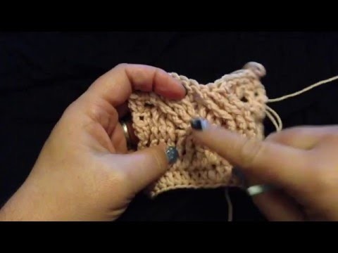 12 steken kabel haken - RUSTIGE uitleg - Deel 2 - crochet cable stitch