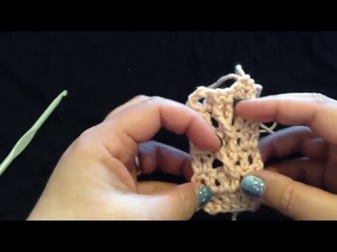 2 steken kabel haken - by mom kim - cable stitch crochet