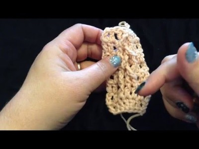 3 steken kabel haken - by mom kim - crochet cable stitch