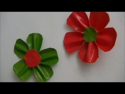 #1 DIY duct tape flowers! (bloemetjes)