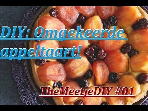 DIY: omgekeerde appeltaart TheMeetjeDIY#01