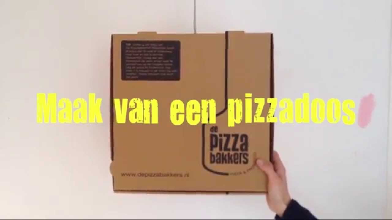 Van pizzadoos naar lampion: een DIY!