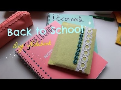 DIY Back to school notebook 2014 ♥ MADEBYNoelle