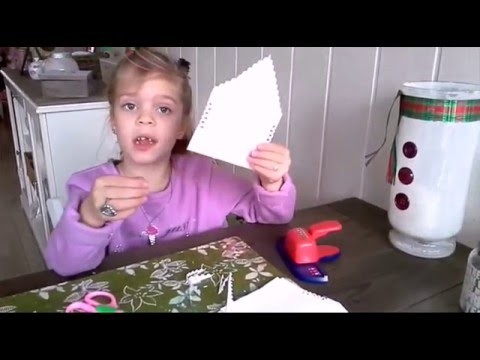 DIY: Een grote papieren 3D ster maken. Snel en makkelijk.