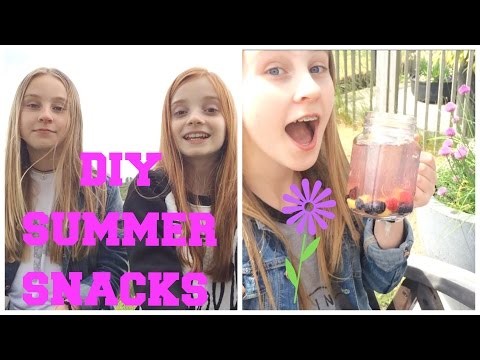 Diy Summer Snacks | Koken Met Daan & Scarlett
