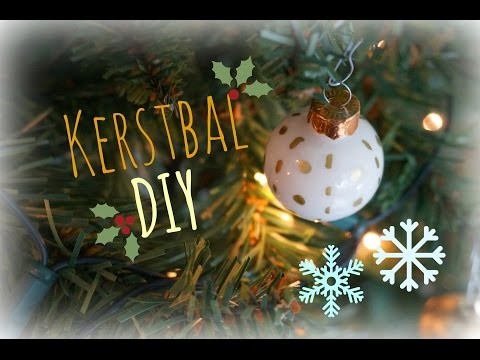 Kerstballen versieren - DIY - EliseDingen