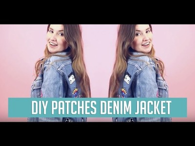 DIY Patches Denim Jacket