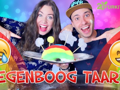 REGENBOOG TAART! (20FURkitchen) | #Furtjuh