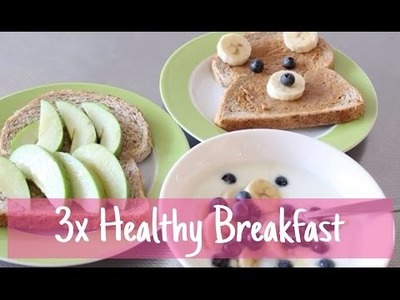 €3 challenge : DIY 3x Healthy breakfast