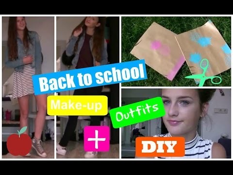 BACK TO SCHOOL: Make-up, outfits + DIY!