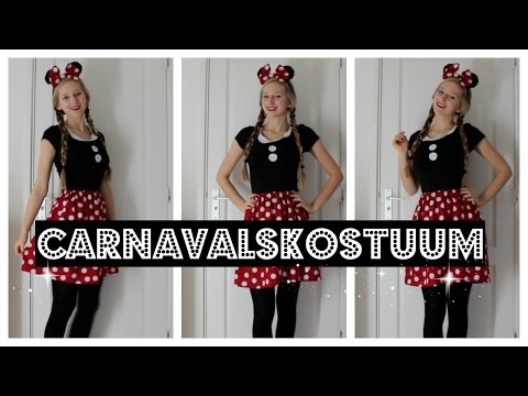 DIY Minnie Mouse Carnavalskostuum ♥ MADEBYNoelle